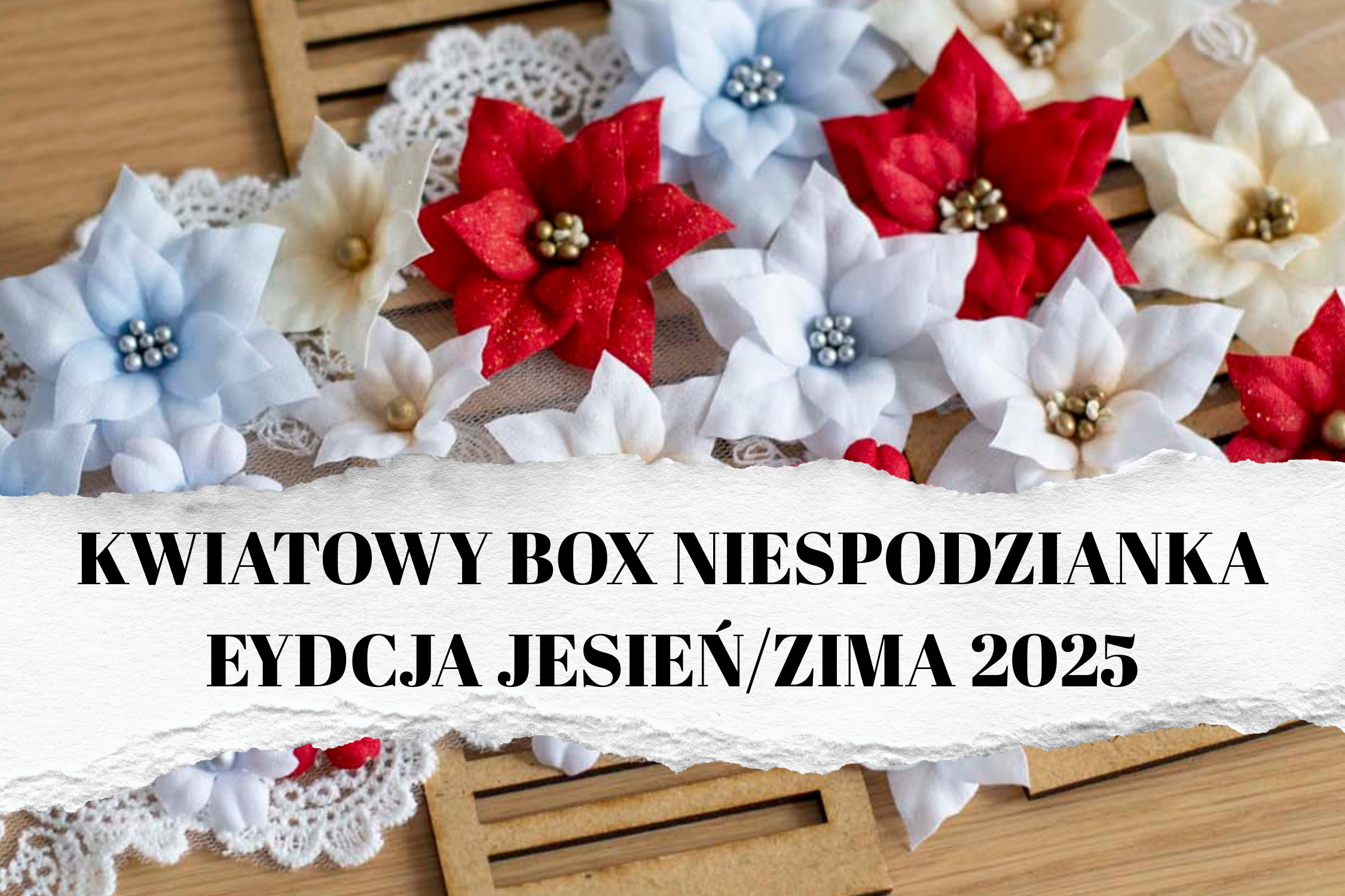 Kwiaty z tkaniny  do kolekcji papierów LemonCraft